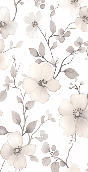 Altoonastore - Wholesale Disposable Napkin - Watercolor Fall Flowers  - Printed Guest Towel1