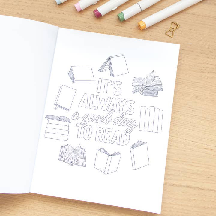 Little Inklings LTD - Wholesale Coloring Book - Adult - Express Your Shelf - Colouring Book