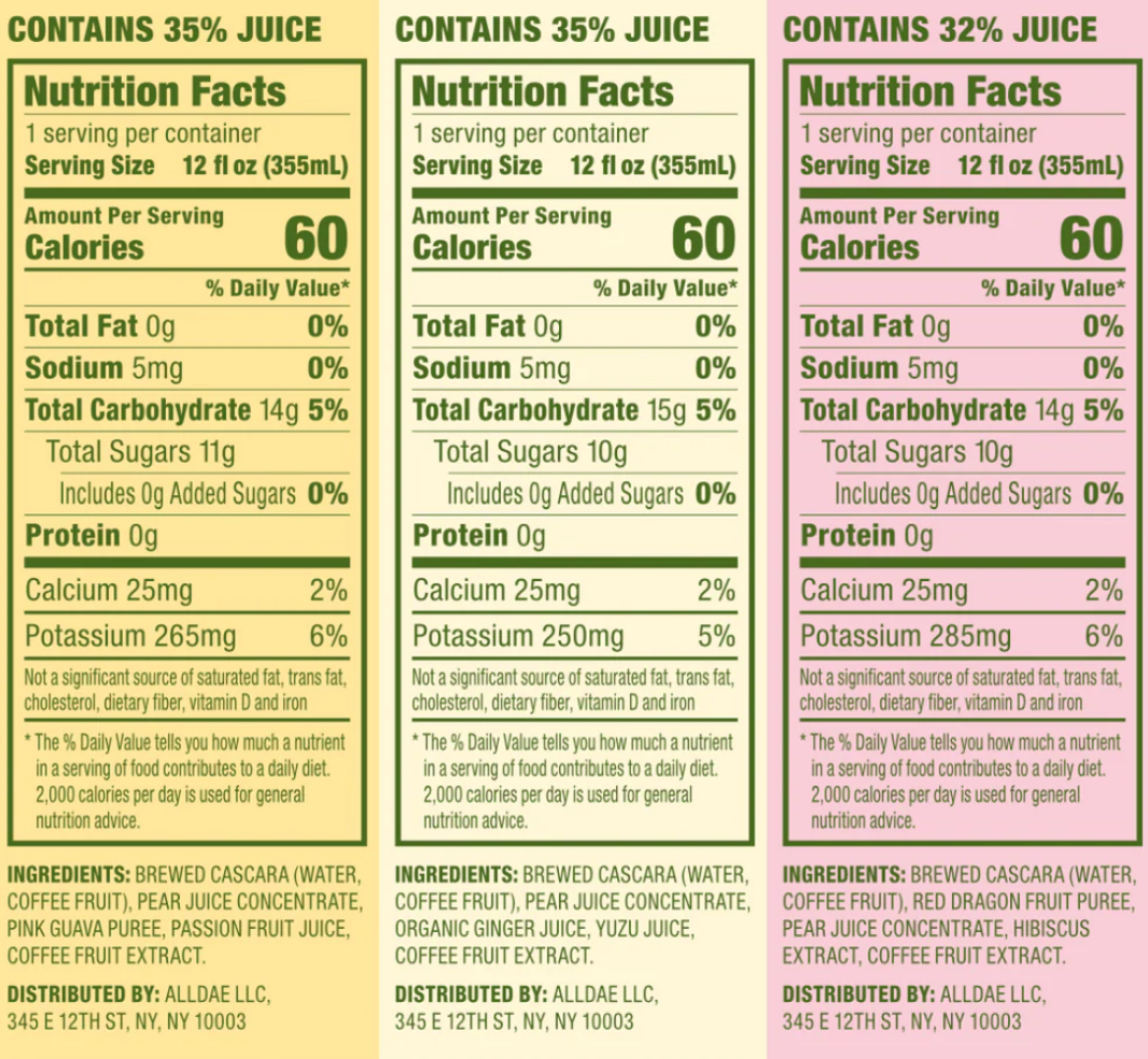 alldae superfruit soda - Wholesale Soda/Carbonated Drink - Variety 12 Pack | Healthy Soda | Lightly Caffeinated Soda8