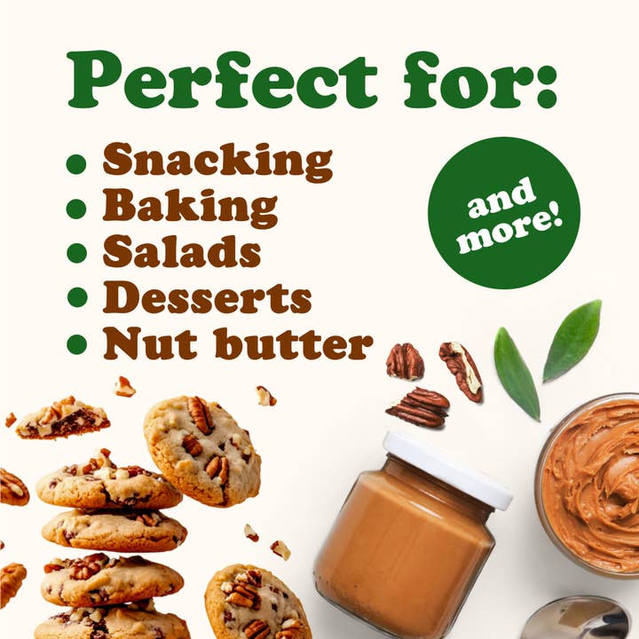 Food To Live - Wholesale Nuts - Organic Dry Roasted Pecan Pieces – by Food to Live6