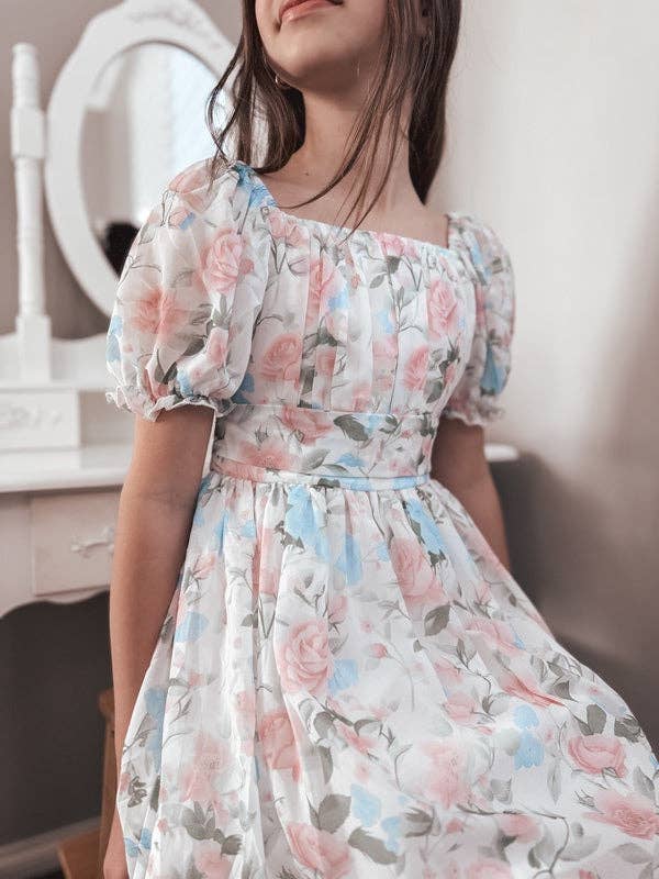 A Little Lacey - Wholesale Dress - Kids - Matilda Girls Pastel Dress1