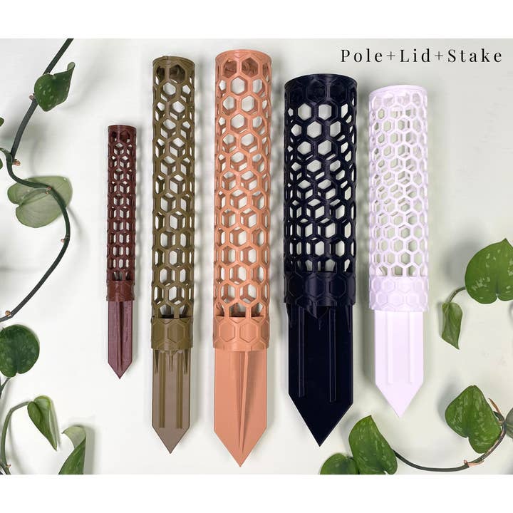 OrchidBox - Wholesale Garden Tool - 1.44″Φ/Small V7 Designer Modular Moss Poles for Plants