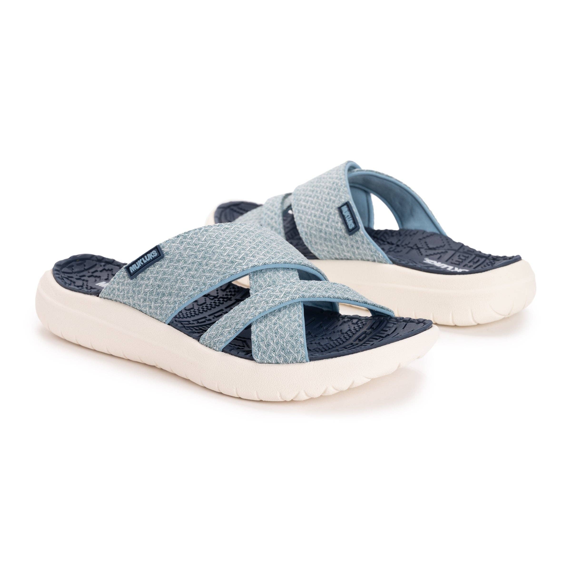 Muk Luks - Wholesale Slides - Women's - Muk Luks Women's Sassy Cross-Over Sandal13