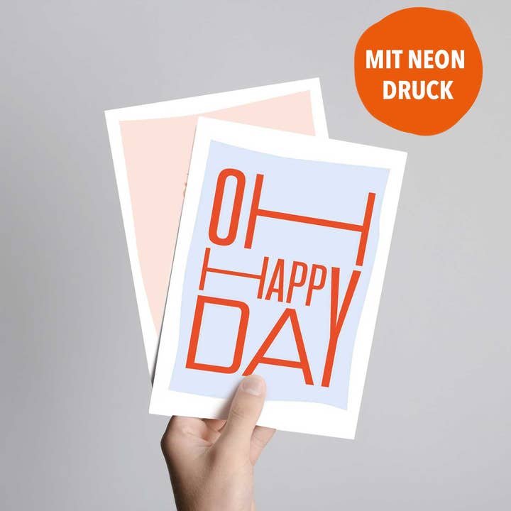 Fritzante - Wholesale Postcard - Oh happy day postcard1