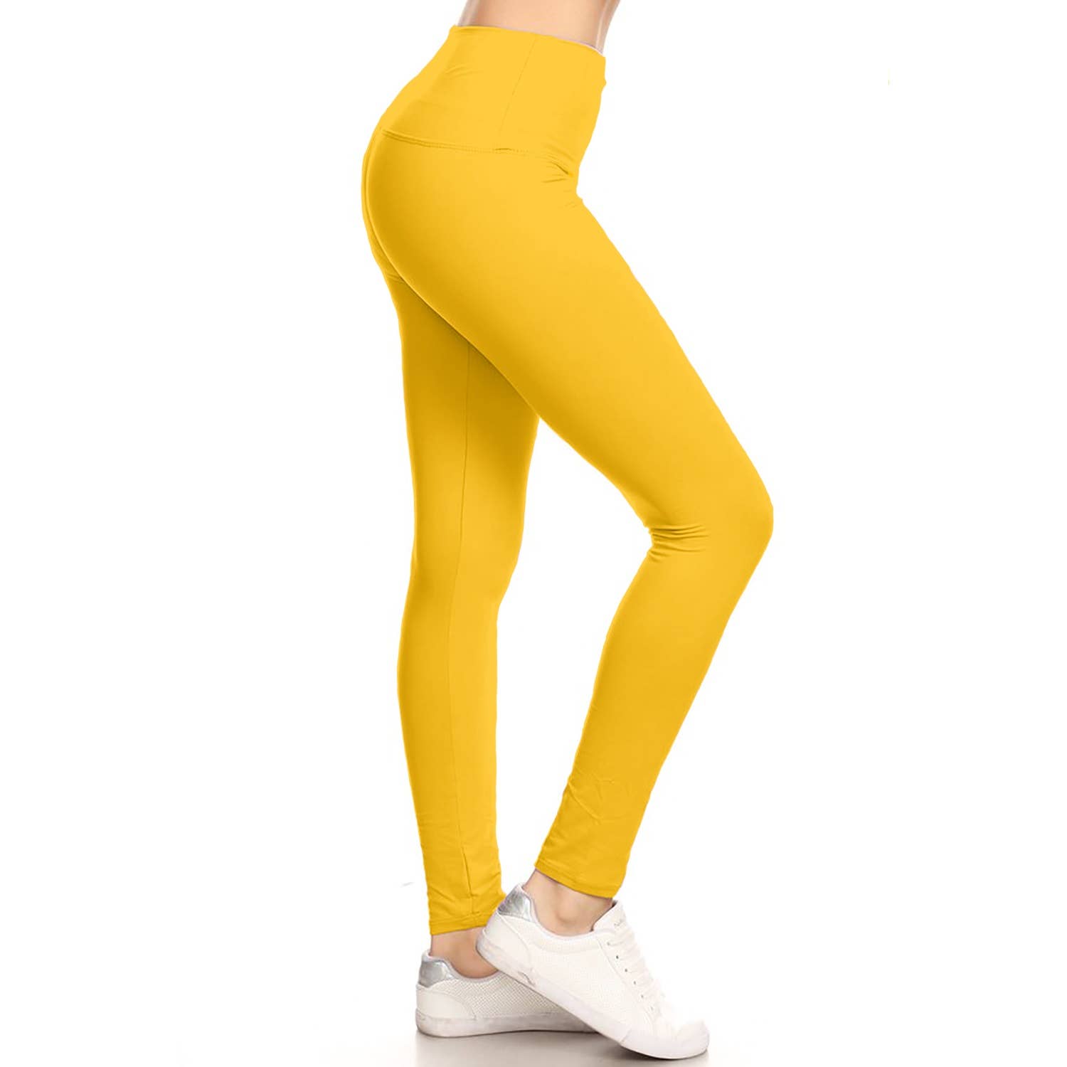 Leggings Depot - Wholesale Fashion Leggings - Women's - 5" Yoga Band Buttery Soft High Waist Leggings34