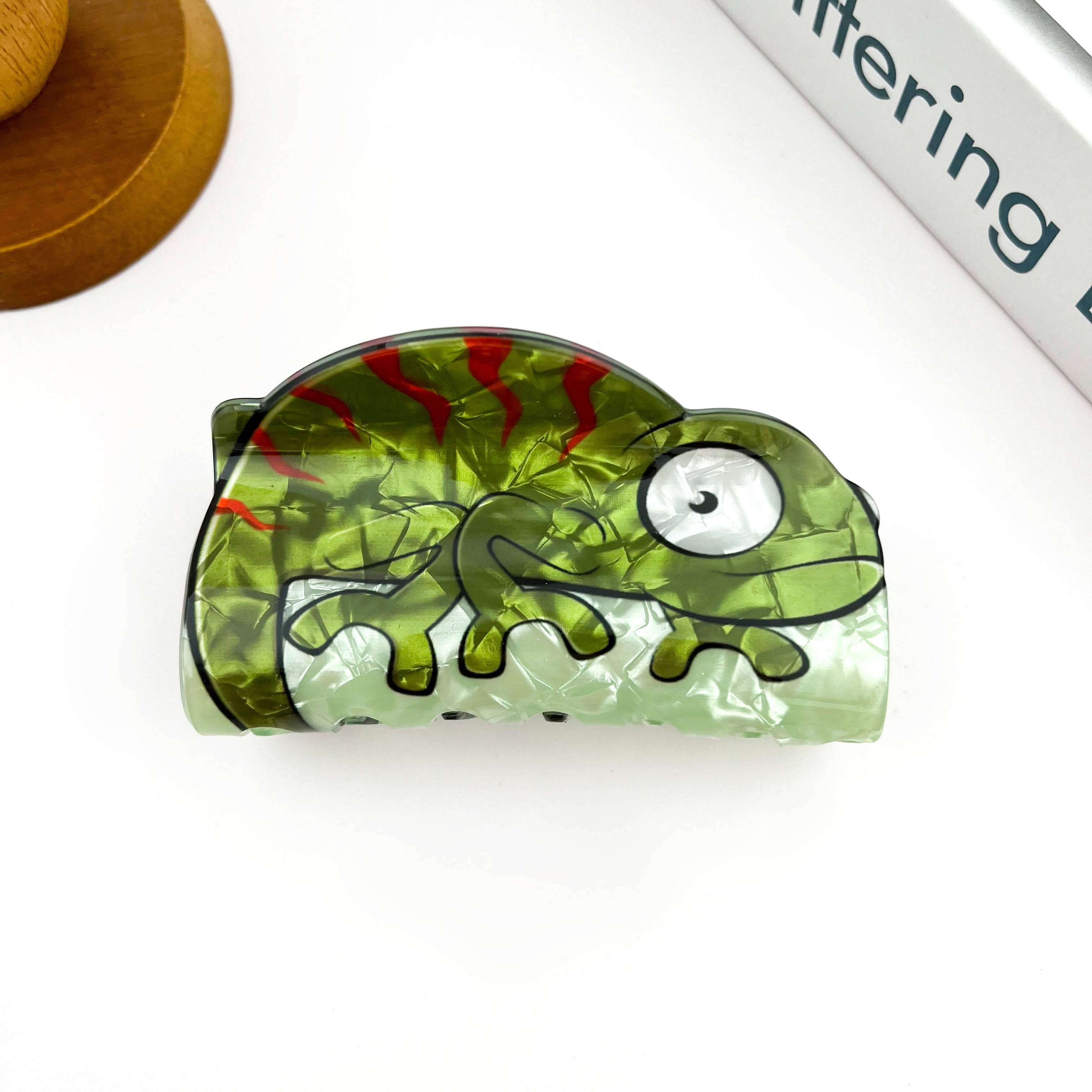 SoapElenGlen - Wholesale Hair Clip - Women's - Lizard Claw Clip, Animal Hair Clip0