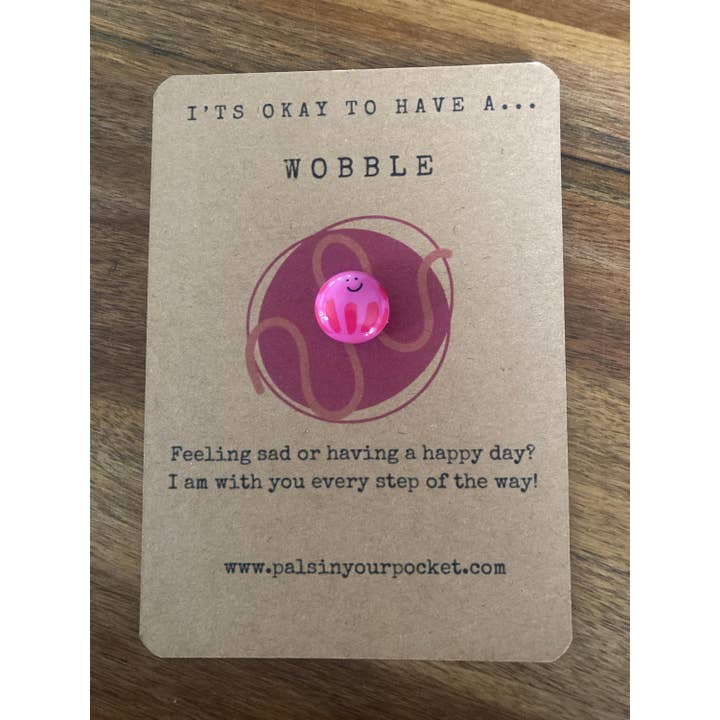 Pals in your Pocket - Wholesale Keepsake Coin/Token - Handmade Wobble Wellbeing Gift For Stressed Children2