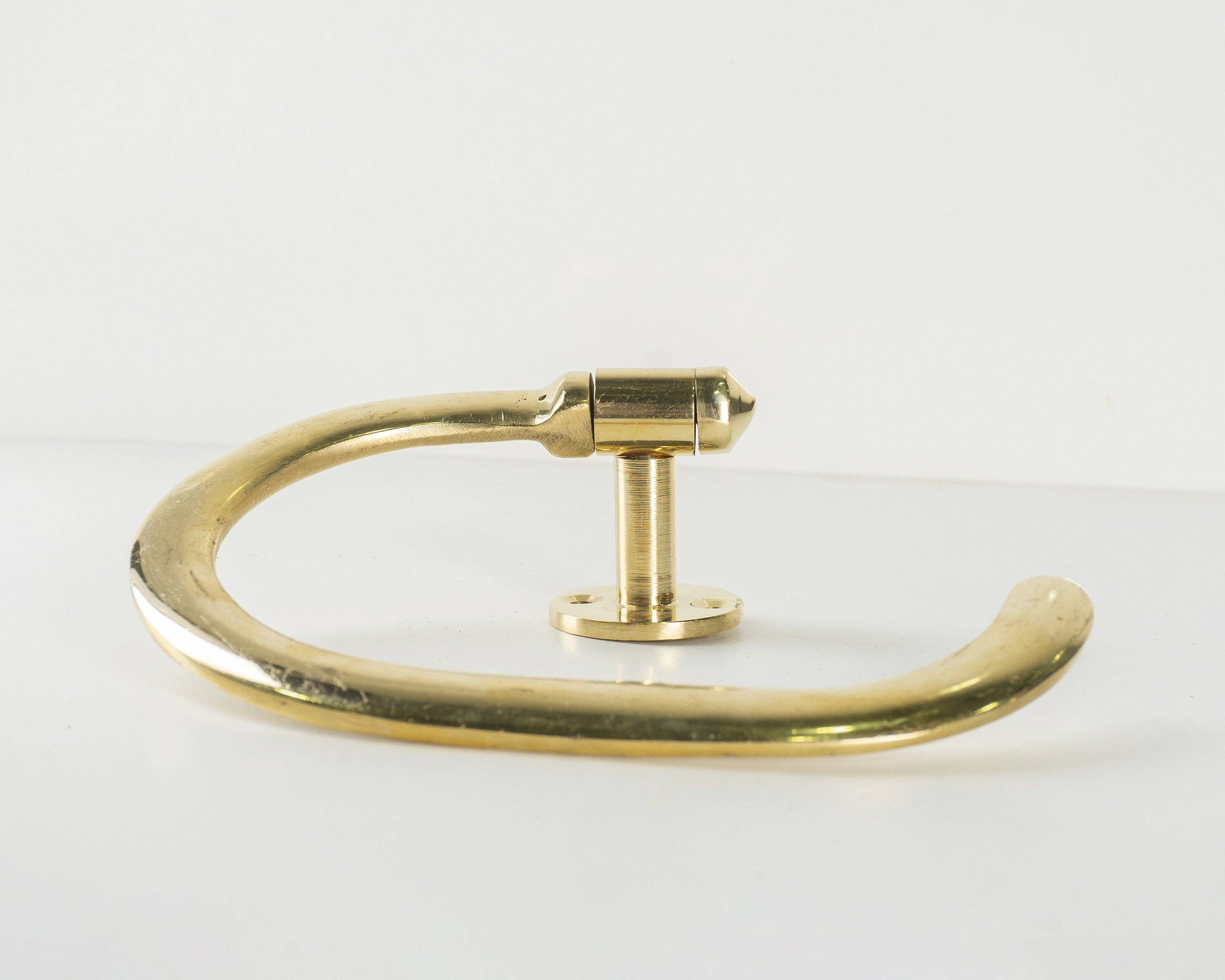 Artihand - Wholesale Toilet Paper Holder - Unlacquered Brass Wall Mount Toilet Paper Holder3
