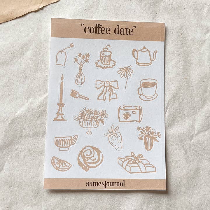 Fikadejt klistermärkeark för wholesale av samesjournal