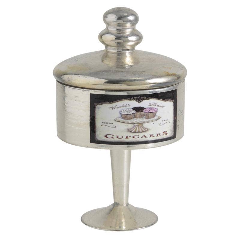 Aubry Gaspard - Wholesale Taartplateau - antieke glazen taartdoos met standaard0