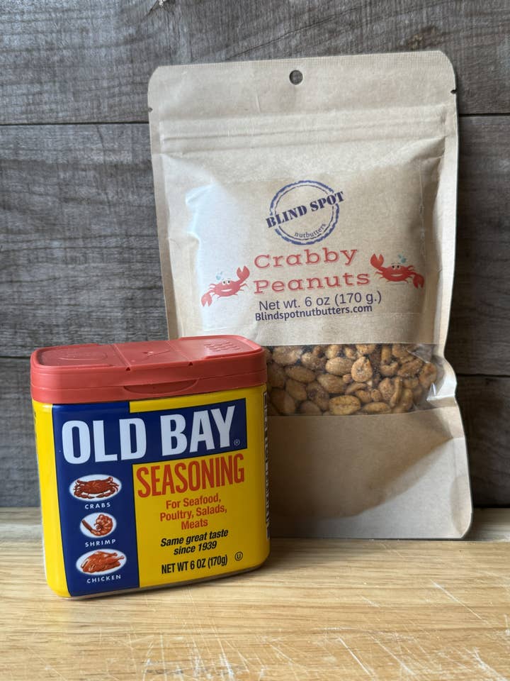 Crabby Peanuts for wholesale by Blindspot Nutbutters