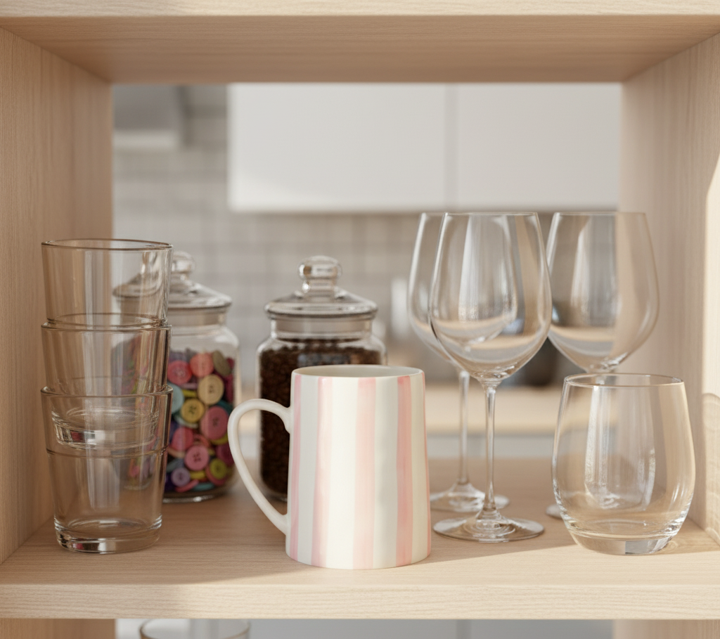 High crafty - Wholesale Coffee Mug - Pink Stripey Mug – Ceramic Cup for Tea & Coffee Lovers2