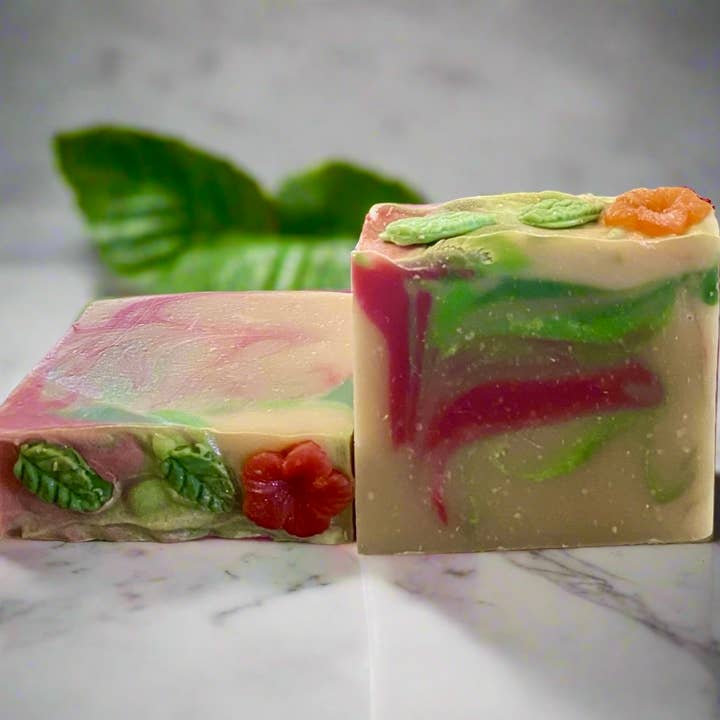 Hawaiian Hibiscus for wholesale by Saltwater Artisan Soaps