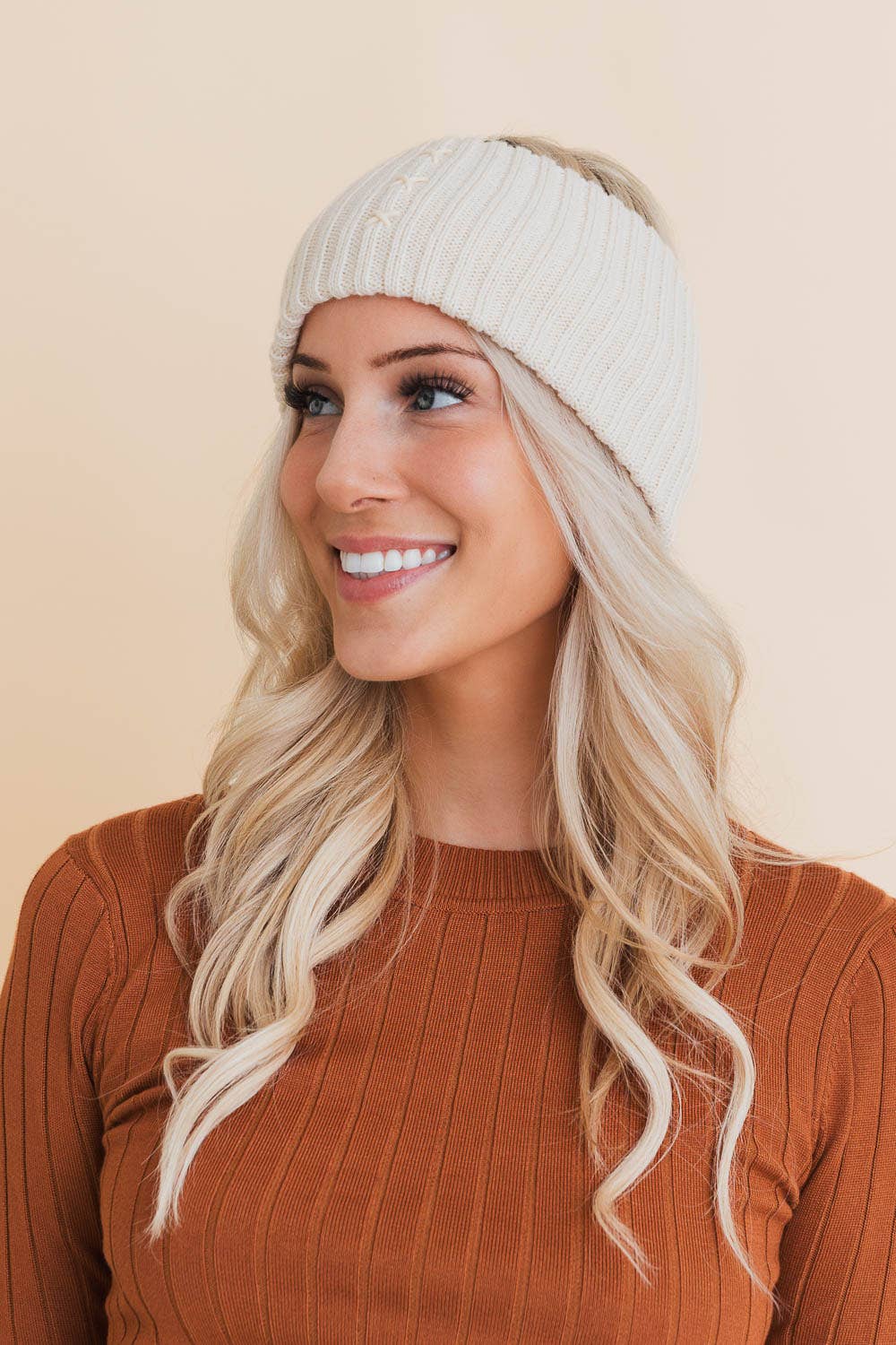 Leto Accessories - Wholesale Fashion Headband - Women's - Cross Stitch Embroidered Wrap Around Headband8