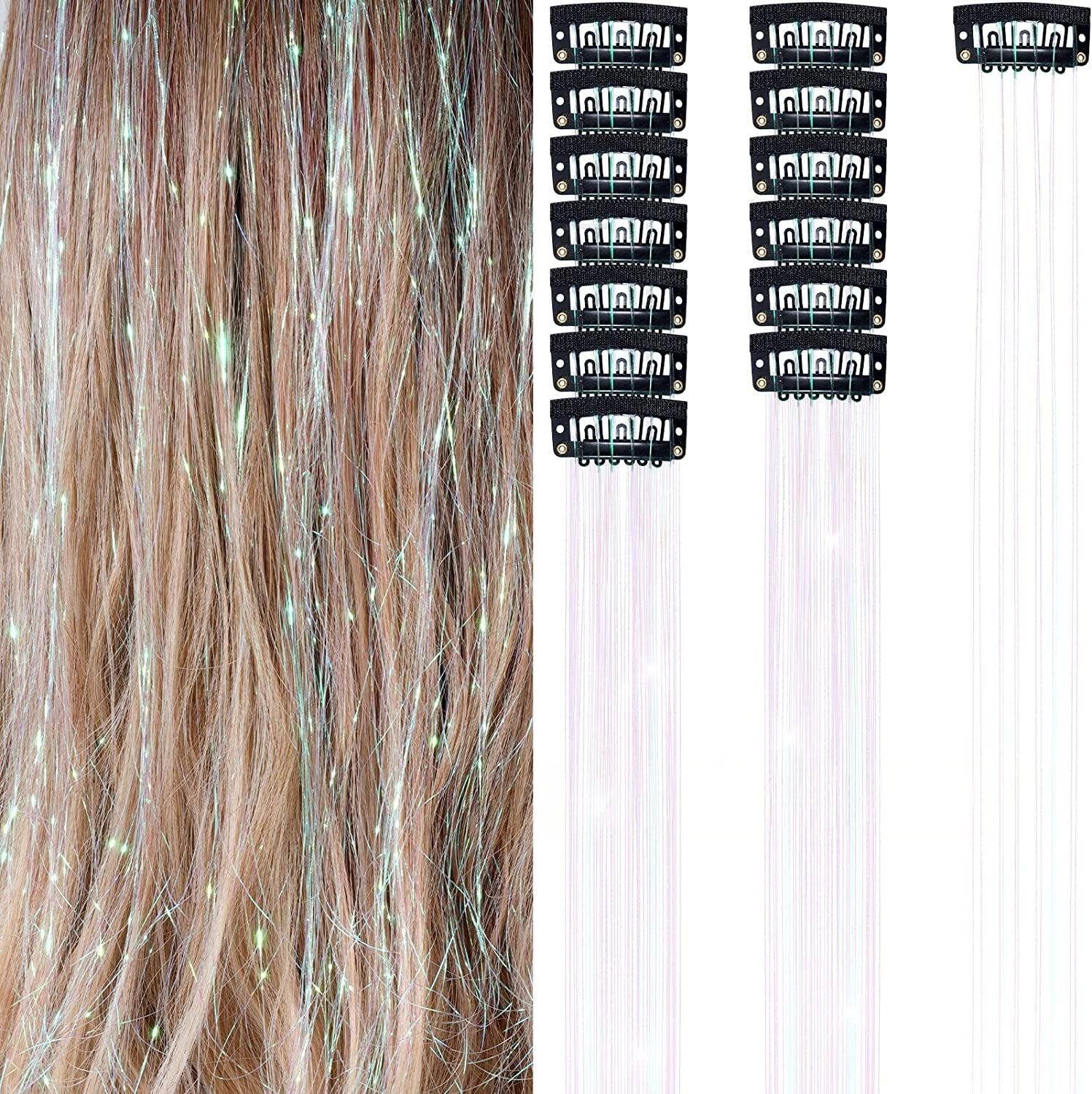 AK Brand - Wholesale Haar extensions - 20 inch glinsterende haartinsels voor extensions kit8