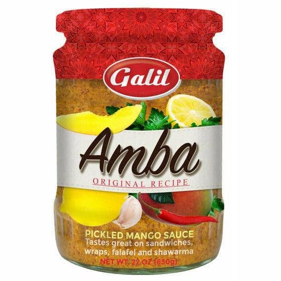Galil Brands - Wholesale Sauce - Pickled Mango Sauce | Amba | 22 oz | Galil