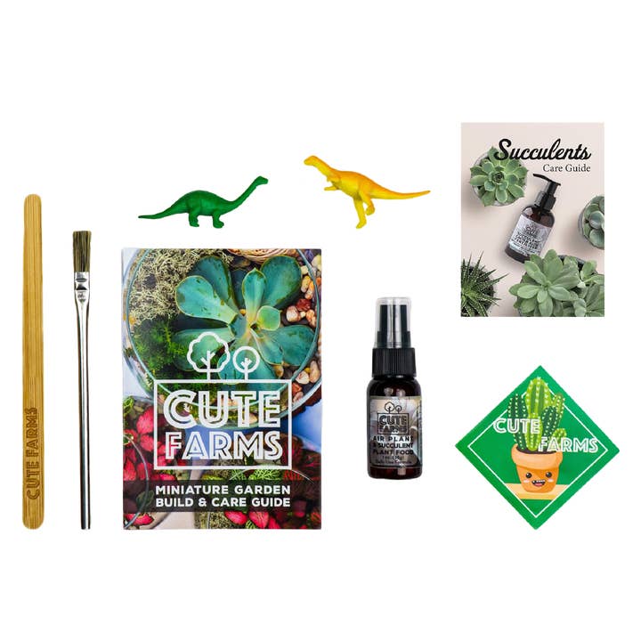 Cute Farms - Wholesale DIY Craft Kit - Geometric Glass Terrarium Kit 1