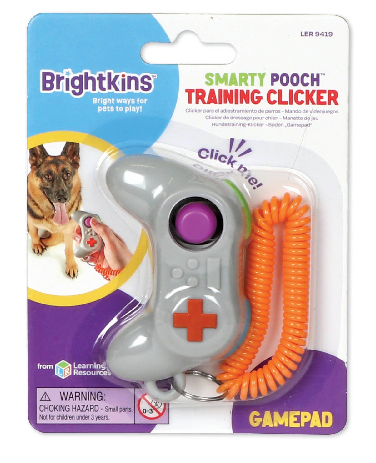 Hunger for Words and Brightkins - Wholesale Pet Toy - Dog - Brightkins™ Gaming Controller Training Clicker1