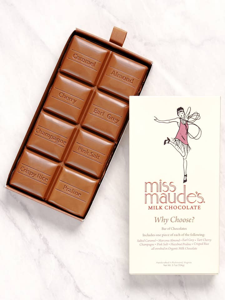 Why Choose Bar in Milk Chocolate for wholesale by Miss Maude's Bar of Chocolates