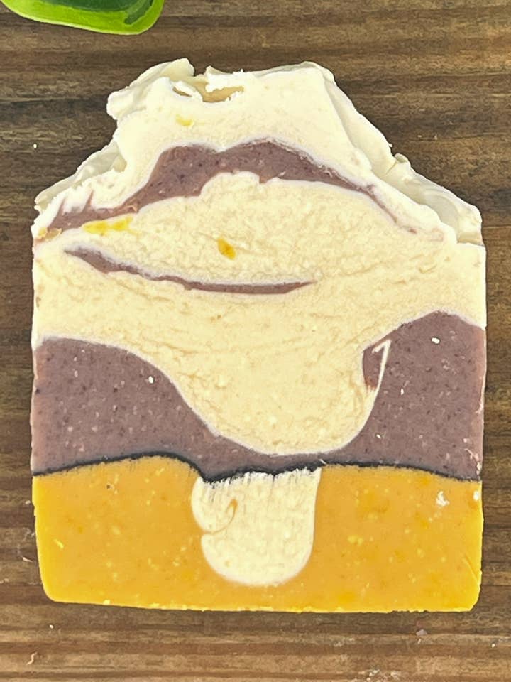 Gentlemen's Lavender Goat Milk and Honey Soap for wholesale by Laurel Mountain Soaps