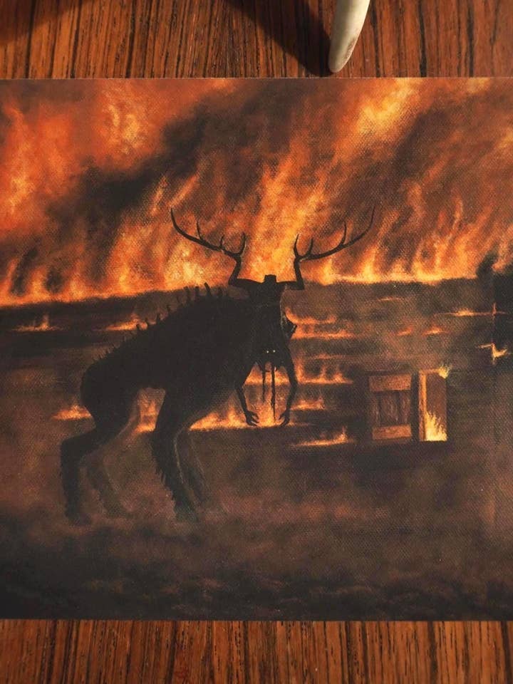 "Wrath of the Ancient" Moder Fine Art Print for wholesale by CDW Artistry