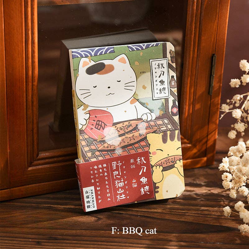 Gohobi （We cover U.S. import duties） - Wholesale Notebook - Gohobi Japanese Cat Magnetic Notebook, Monthly Planner, Study Notebook, Pocket Diary5
