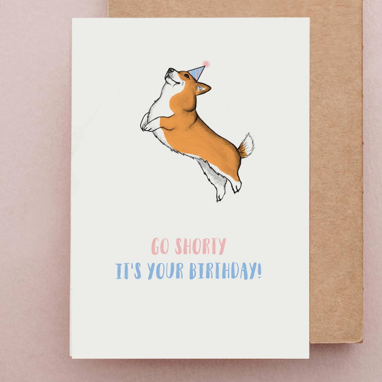 Beth Goodwin Designs - Vendita all'ingrosso Biglietti di auguri - Simpatico biglietto di auguri per cani | Biglietto di compleanno Corgi Lover1