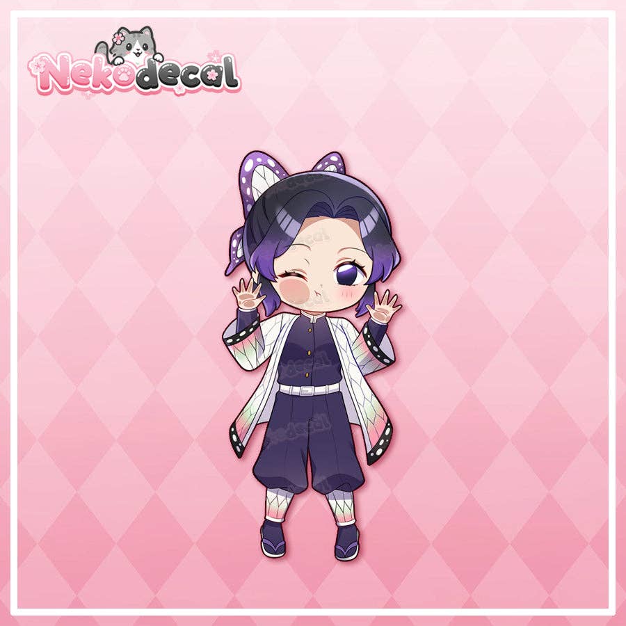 Nekodecal - Wholesale Sticker - Pressed Chibi Peekers7