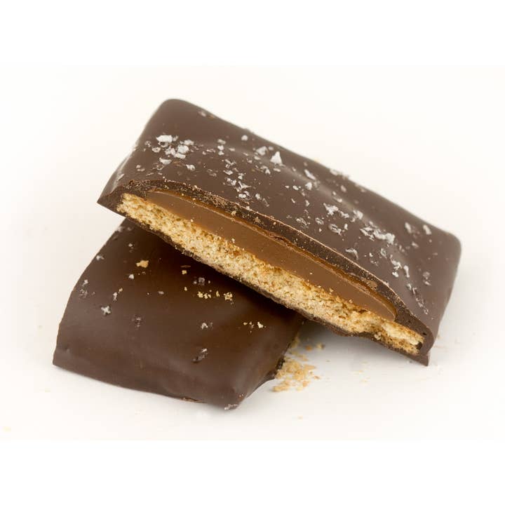 World Wide Gourmet Foods, Inc. - Wholesale Chocolate Covered Sweets - Dark Chocolate Caramel Graham Single Wrapped3