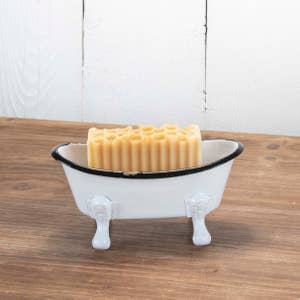 Wholesale Terrazzo Soap Dish Oval Soap Dish Creative Drain Tray