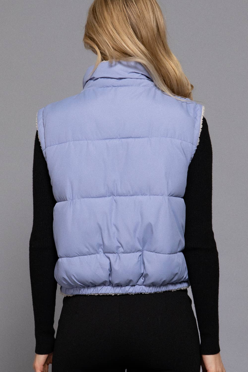 Active Basic | Active USA - Wholesale Outerwear Vest - Women's - Reversible Fur Padding Vest21