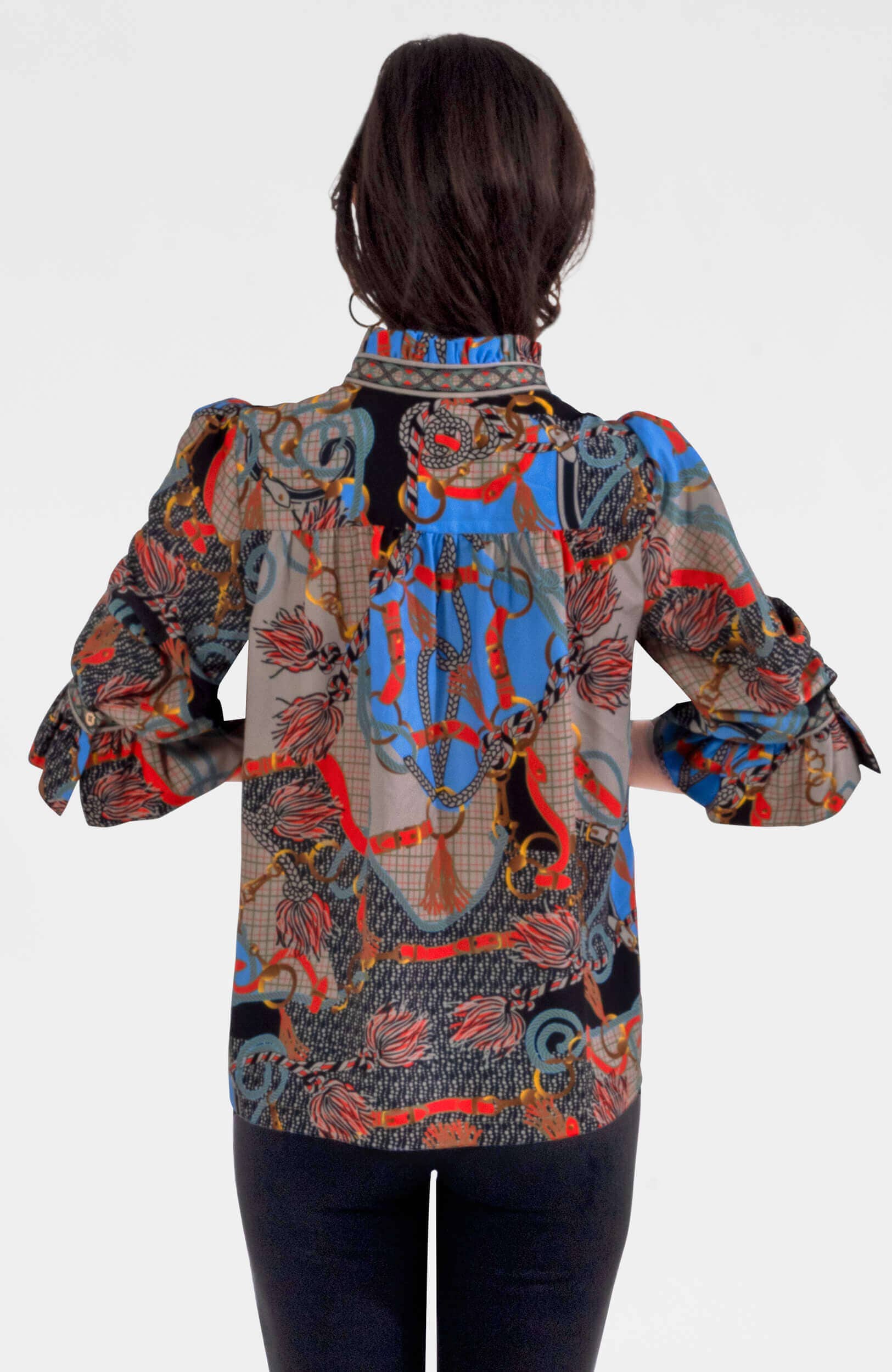 Gretchen Scott LLC - Vente Tunique – femme - Tunique Ruffleneck - Idem8