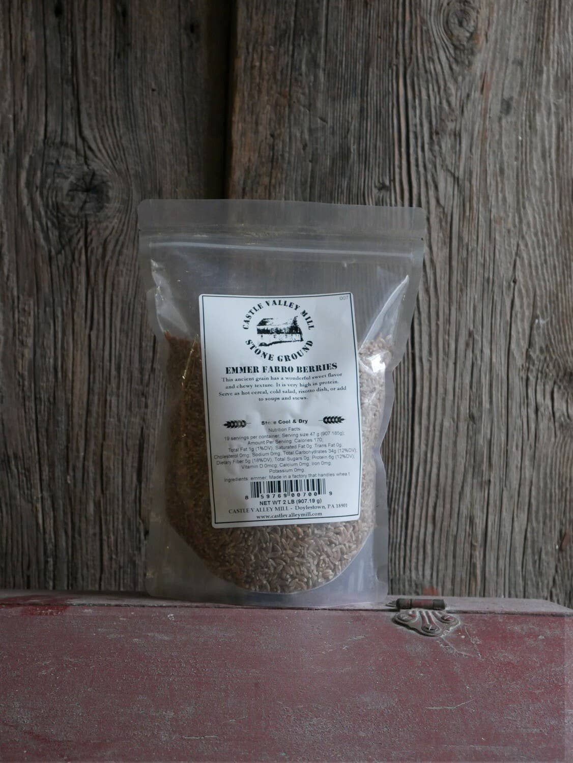 Castle Valley Mill - Wholesale Whole Grains - 10lb Emmer Farro Berries