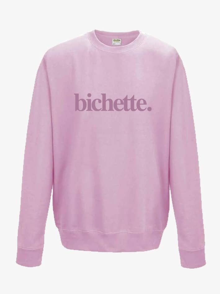 Felpa da donna Bichette rosa per la vendita all'ingrosso da parte di Koloris