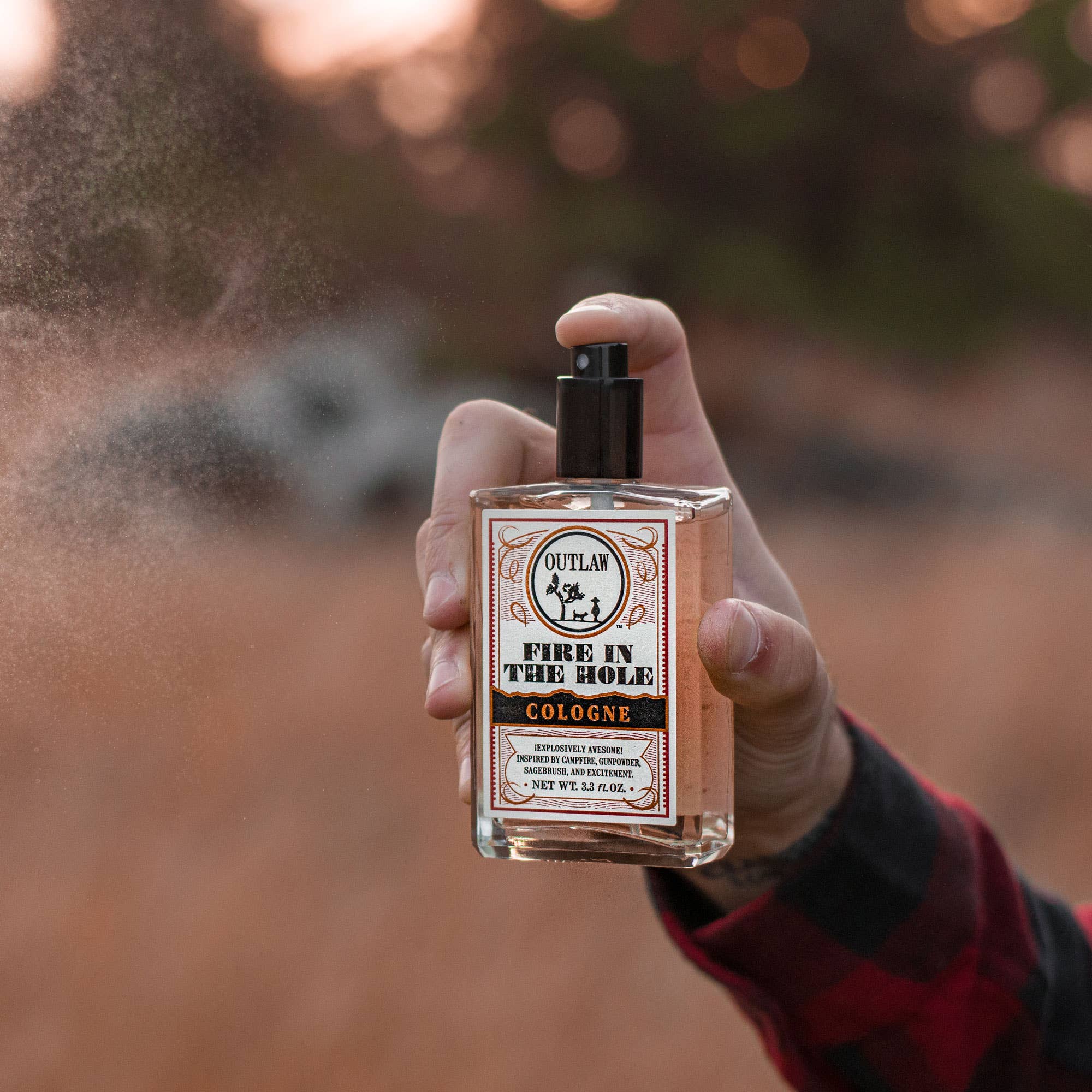 Outlaw - Wholesale Cologne Spray - Fire in the Hole Spray Cologne: Campfire & Gunpowder9