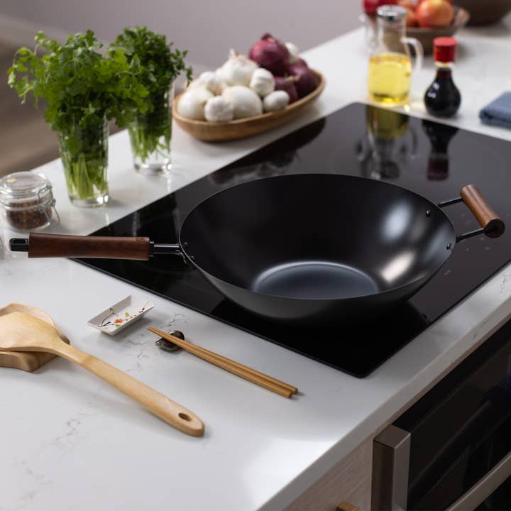 Kitchen Supply - Wholesale Wok - Joyce Chen Classic Series Carbon Steel Ceramic Nonstick Wok5