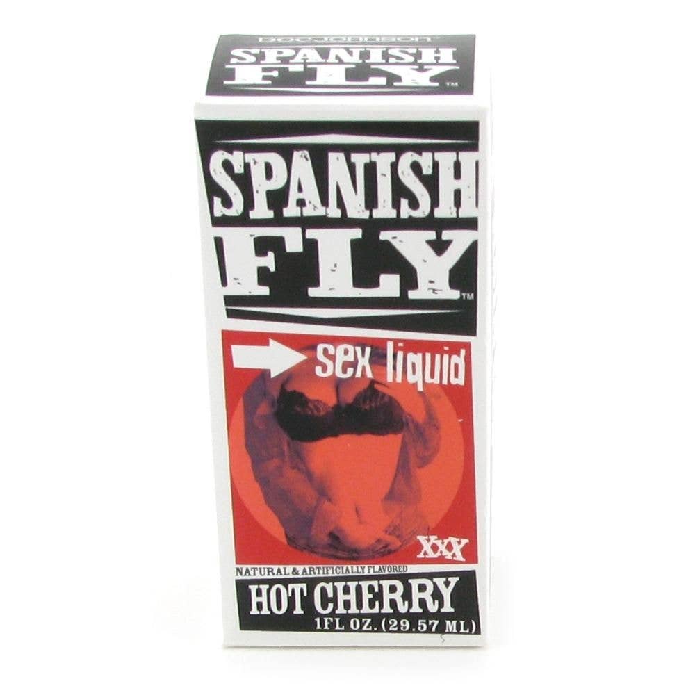 Lingerie Mart - Wholesale Personal Lubricant - Doc Johnson Spanish Fly Sex Liquid 1oz in Hot Cherry DJ-1308-01-BX0