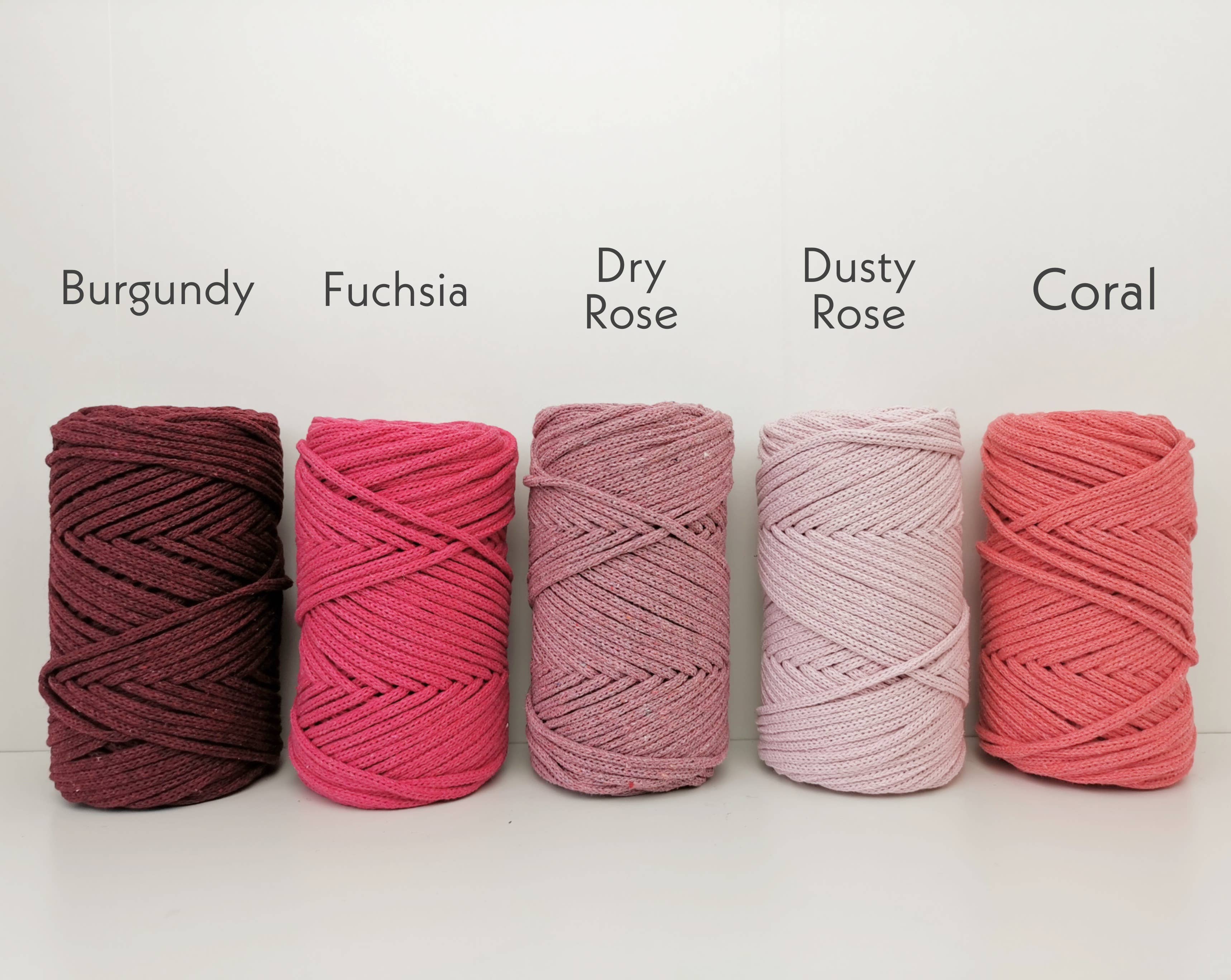 Buluty - Wholesale Craft Supplies - 4mm BRAIDED SOFT COTTON CORD, Macrame String, Macrame Cotton7