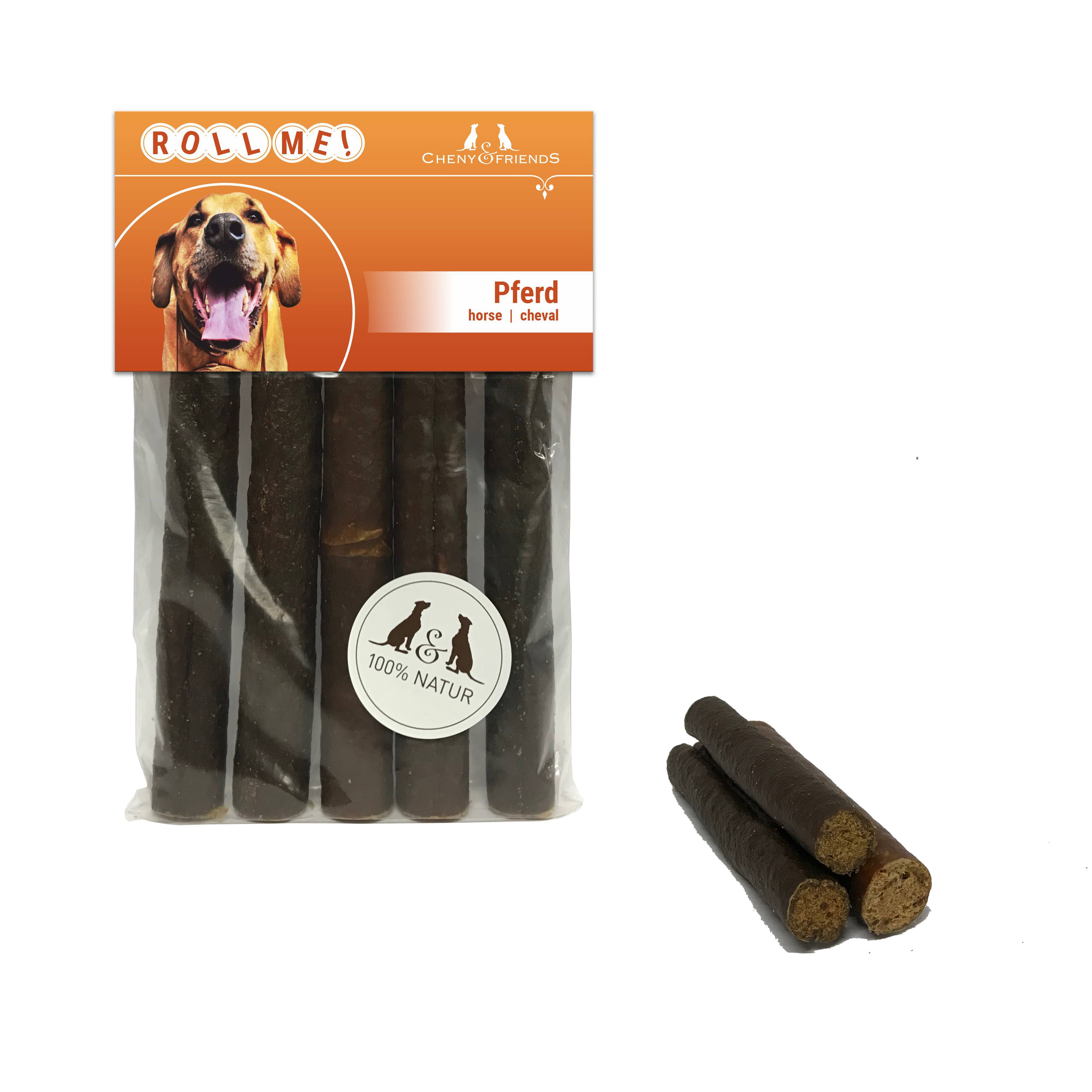 Cheny & Friends - Wholesale Pet Treats - Dog - RollMe! Meat Roll Horse0