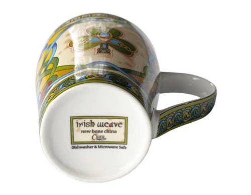 Dublin Gift Company - Wholesale Coffee Mug - 3 Leaf Shamrock Ceramic Irish Mug4