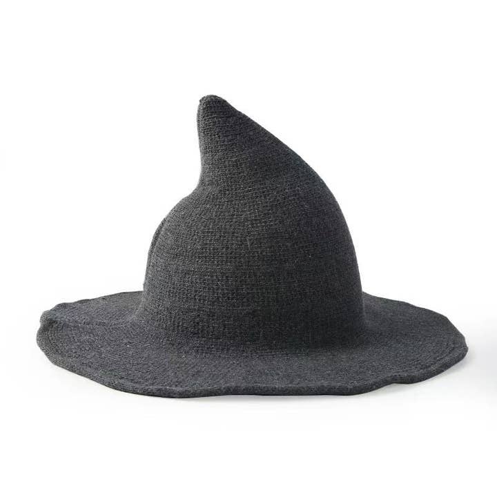 Lily Clothing - Wholesale Fedora - Women's - HALLOWEEN WOOLEN WITCH HAT WITH BIG BRIM
