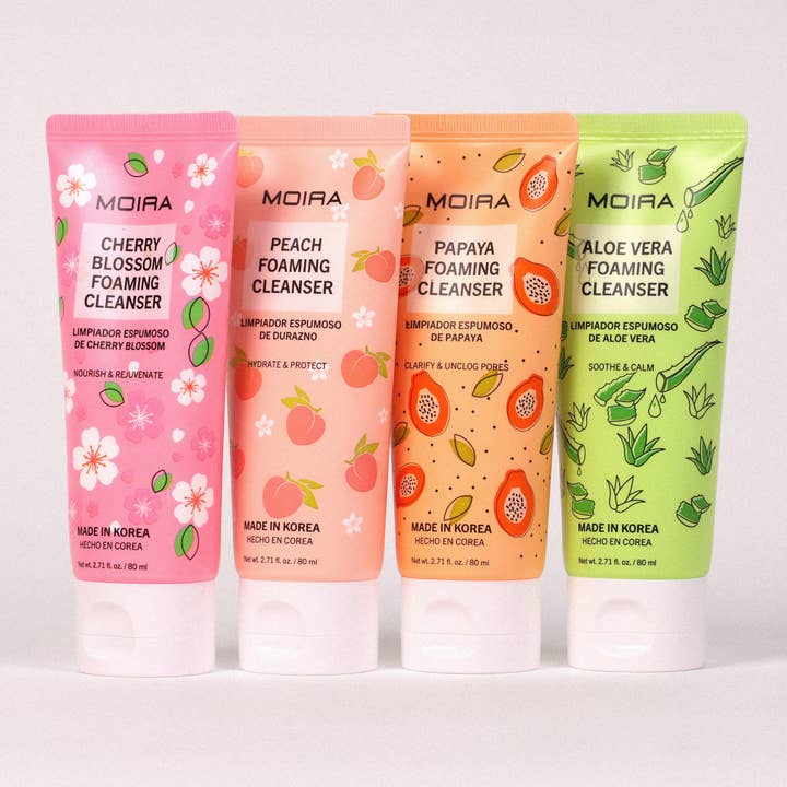Moira Cosmetics - Wholesale Facial Cleanser - FOAMING CLEANSER PAPAYA1