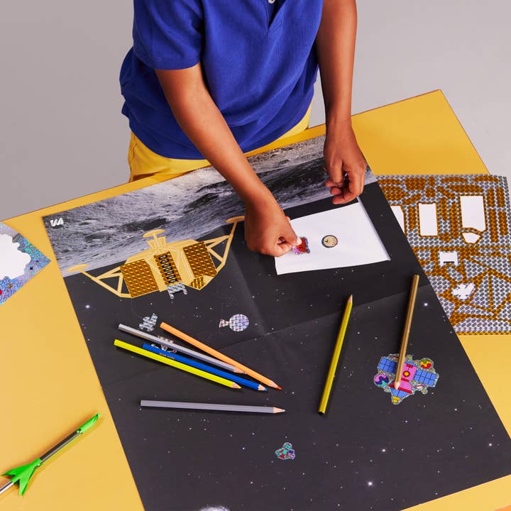 MAJO IDEAS - Wholesale Art Set - Kids & Baby - VOL ② — MOON Sticker Based Art Pack