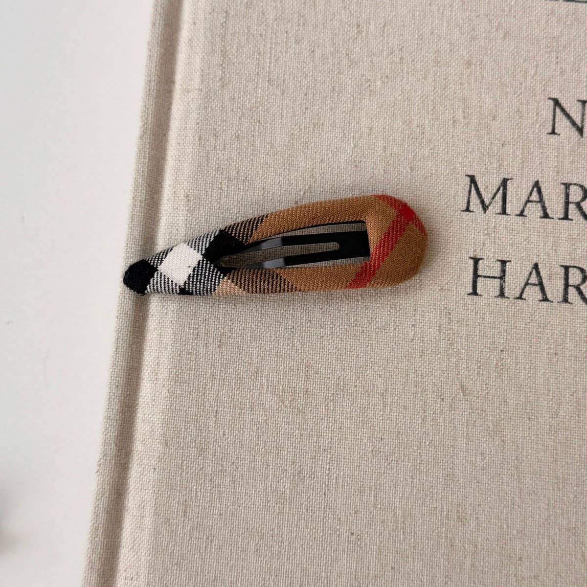 ACCITY - Wholesale Scrunchie - Women's - Starry Fabric Scrunchie Triangle Hair Clip_CWAHA081471