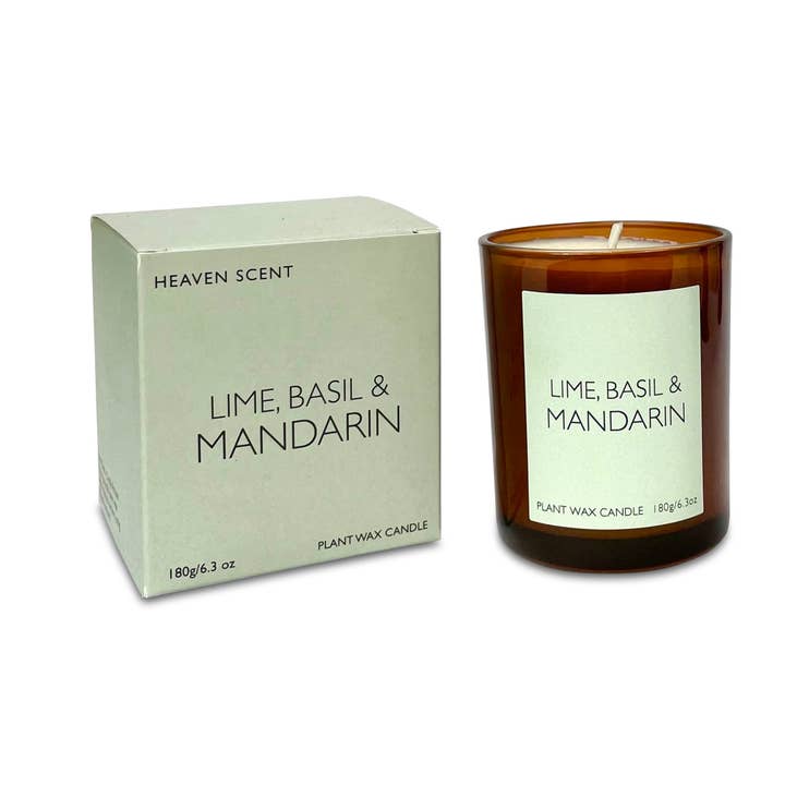 Heaven Scent Incense Ltd - Wholesale Jar/Filled Candle - Heritage Range - 20cl Scented Amber Aromapot Candle6