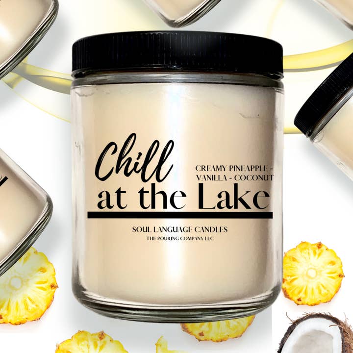 Chill at the Lake for wholesale by Soul Language Candles