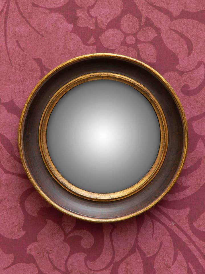 Convex Mirror Double Golden Edge for wholesale by Chehoma USA