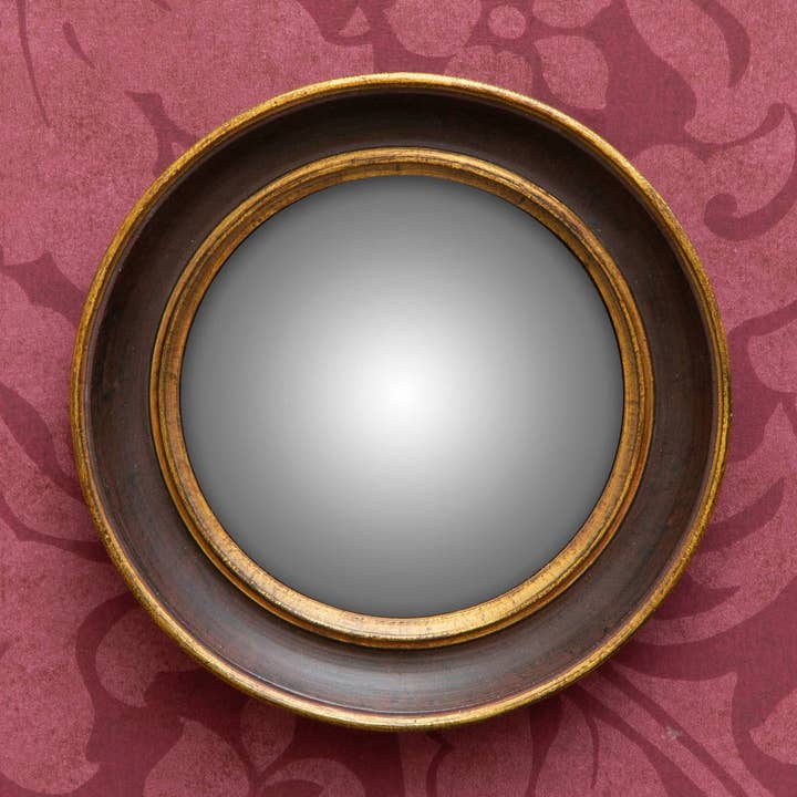 Convex Mirror Double Golden Edge for wholesale by Chehoma USA