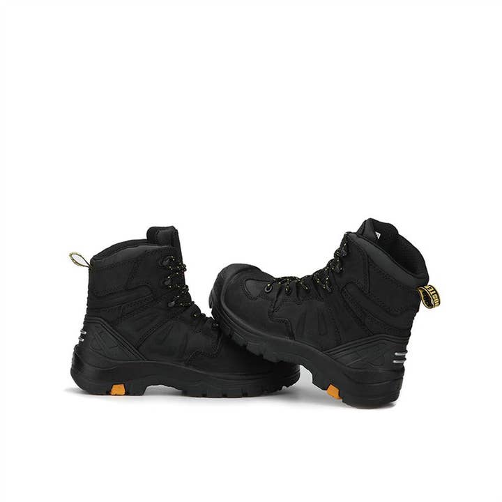 Rock Rooster Footwear - Vente Bottes – unisexe - Bottes de travail en cuir à bout composite ROCKROOSTER Woodland Black de 6 pouces AK6094