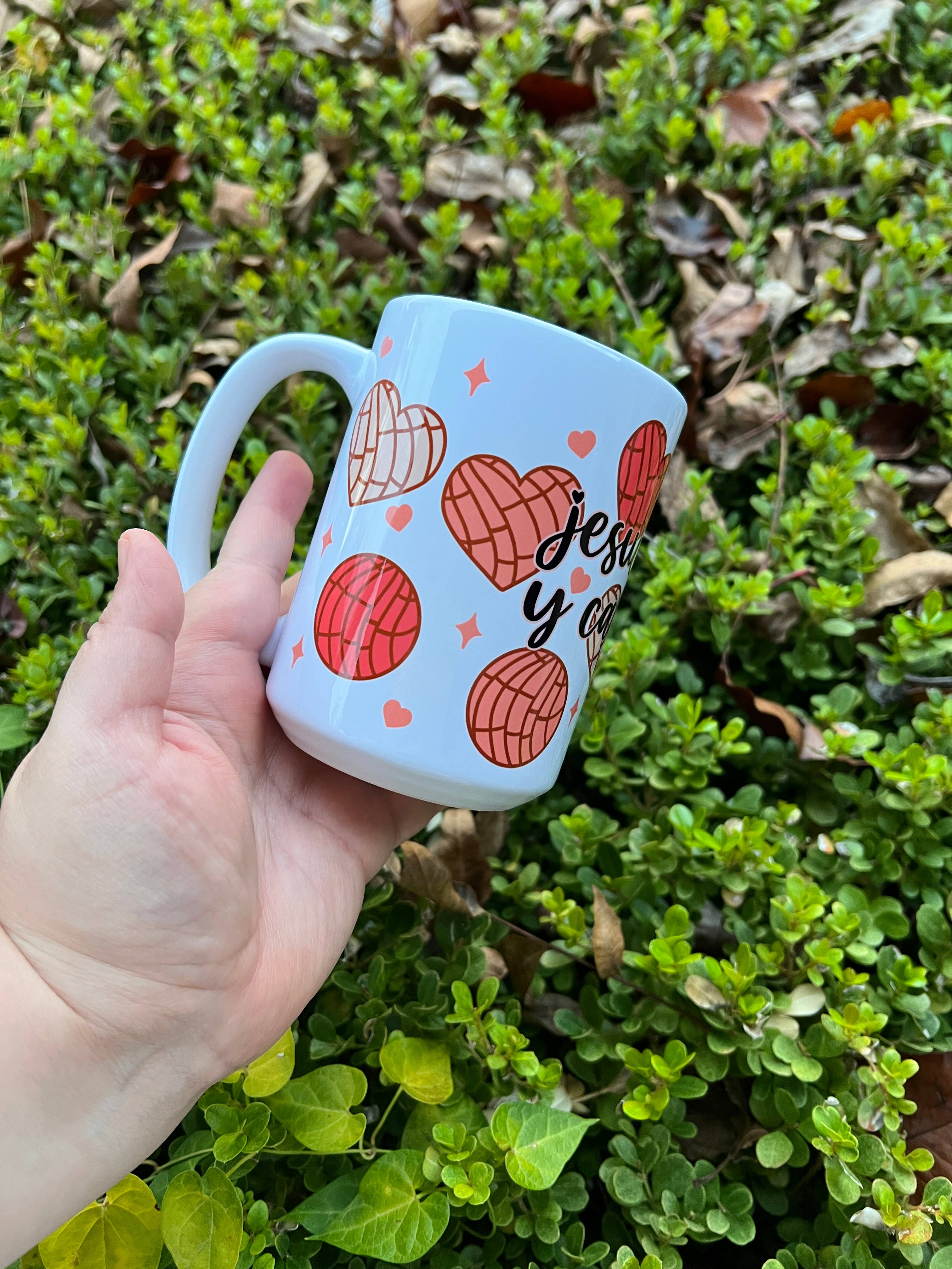 Shop Praise Creations - Wholesale Coffee Mug - Jesucristo y Cafecito 15oz mug - Spanish Christian Mug4